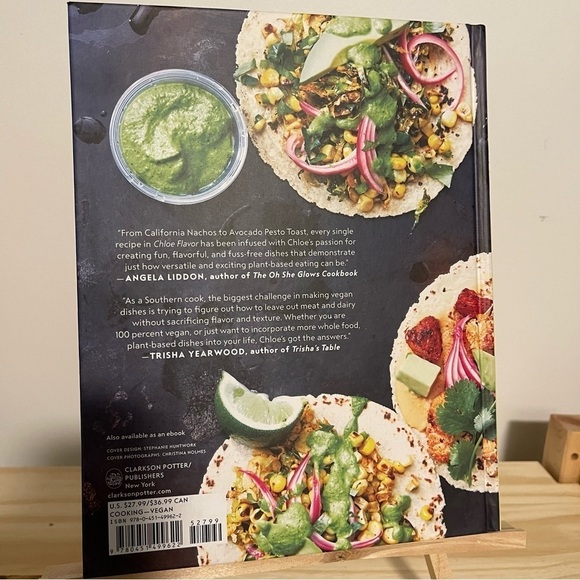 2/$25 Cookbook - Chloe Flavor: Saucy, Crispy, Spicy vegan by Chloe Coscarelli - Picture 3 of 4
